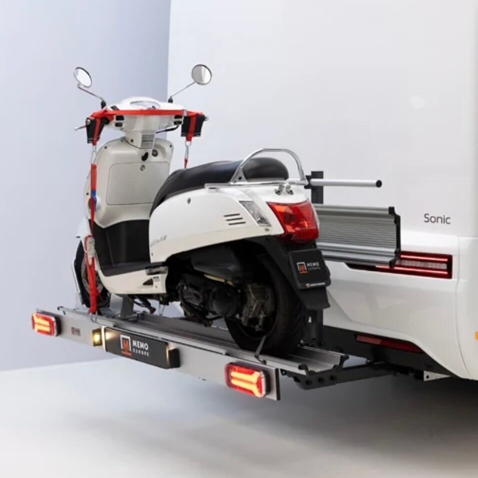 fietsendrager voor scooter camper