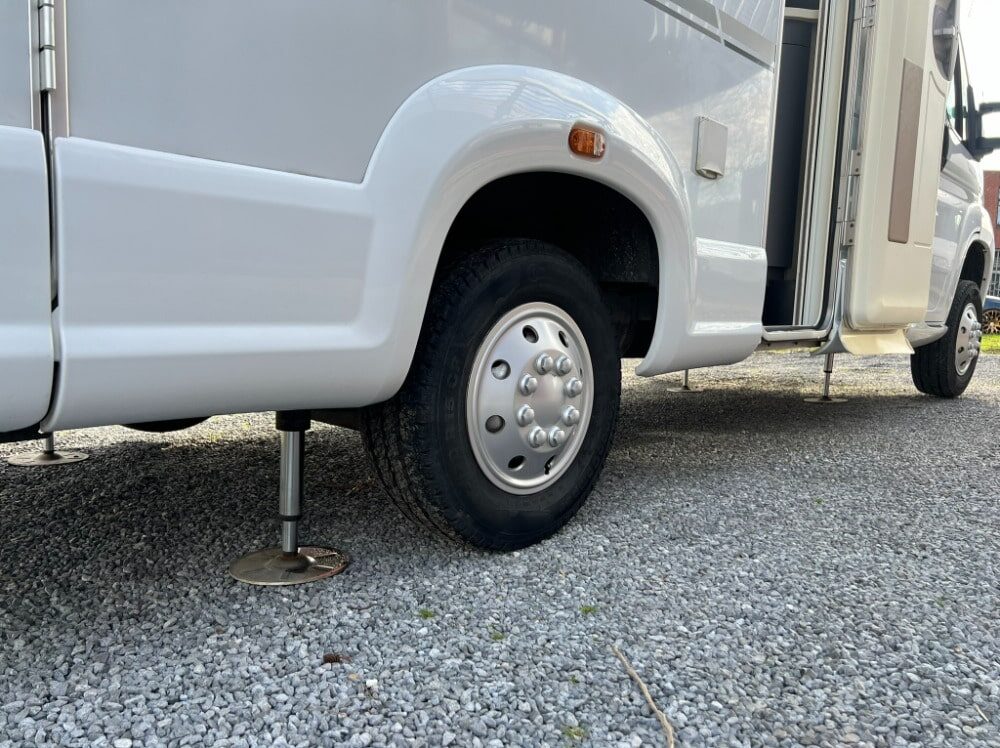 levelsysteem camper